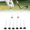 Plastic Club Ball Tees Stable Lightweight Unbreakable Long Short Ball Tees Set for Court Training
