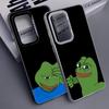 Funny Sad Forg P-Pepe Meme Soft Phone Case for Samsung A17 A16 A15 A14 A13 A57 A56 A55 A54 A53 A37 A36 A35 A34 A33 A26 A25 A24 A