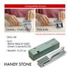 Suehiro Sharpener with Whetstone - Knife Sharpener, Coarse Whetstone #220, Medium Whetstone #1000 [Easy To Use, Perfect Angle for Anyone] No More Worr