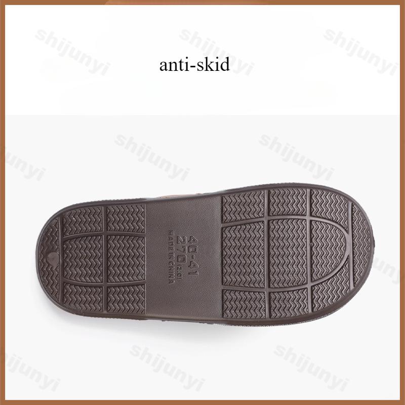 Velká velikost 50-51 Domácí pantofle pro muže Lehké Zimní Plyšové Vnitřní Pánské Boty 2025 Nové Protiskluzové Teplé Platformové Pantofle