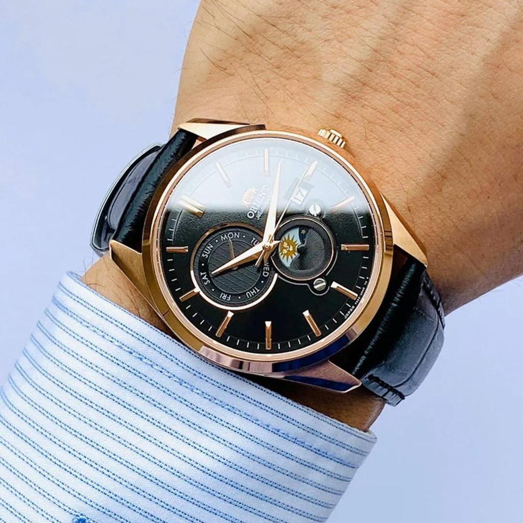 ORIENT Contemporary Sun & Moon Automatic Men’s Watch RA-AK0309B