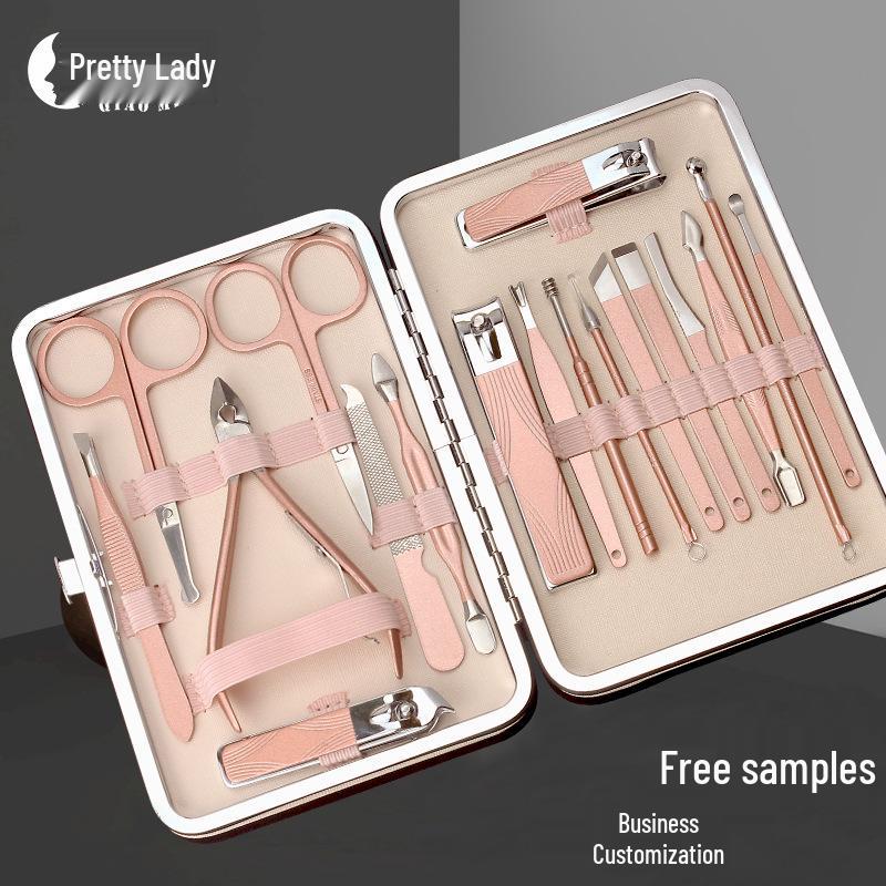 

Custom 7-18 Piece Manicure & Contouring Nail Clippers Set
