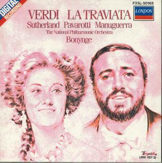 

CD RICHAERD BONYNGE - La Traviata-highlights F35L50168 POLYDOR Japan Classical Used