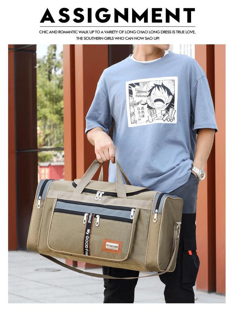 Modische faltbare Sporttasche mit großer Kapazität: Unisex Handheld Reise- & Aufbewahrungslösung