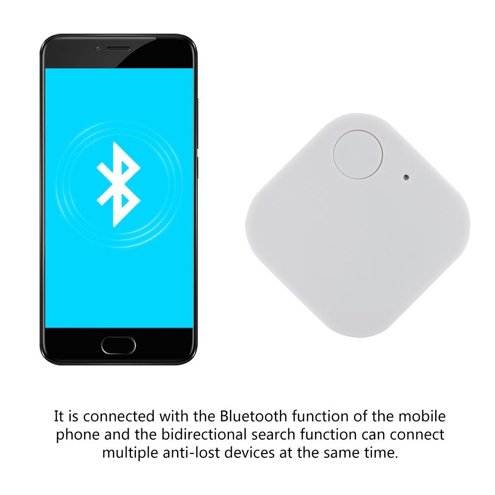       Bag Wallet Key Pet Anti Lost Smart Finder Locator Alarm(white)