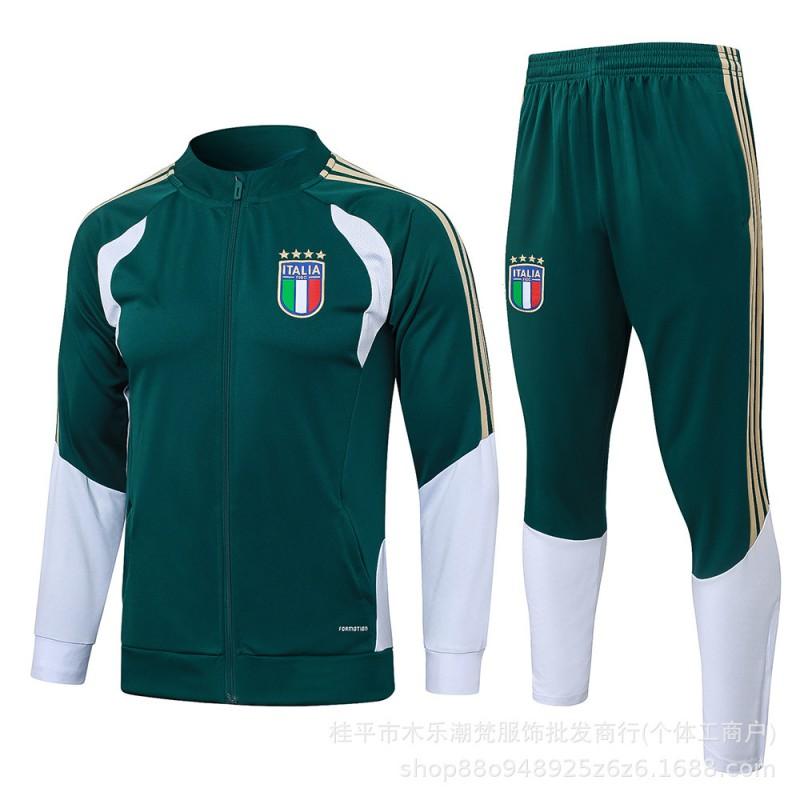 2627 Spagna Italia Juventus Giacca da Allenamento Calcio Manica Lunga Uomo Bambini