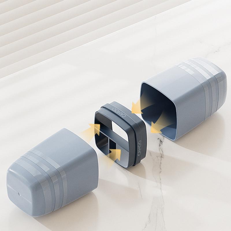 Toothbrush Cup & Washing Set - Travel Portable Multifunctional Toothbrush Cup