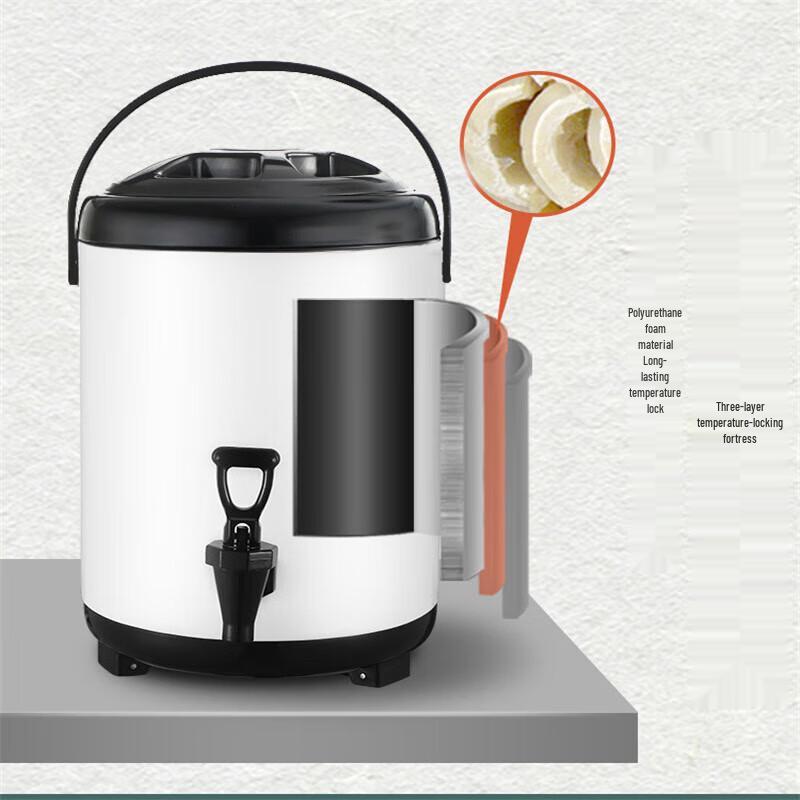 Kommerzieller doppelwandiger Edelstahl-Isolierbehälter für Getränke