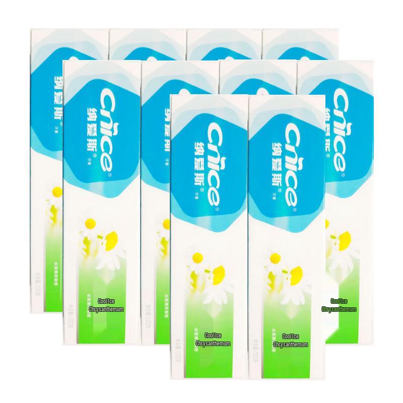 NICE Cool Mint Toothpaste 10-Pack