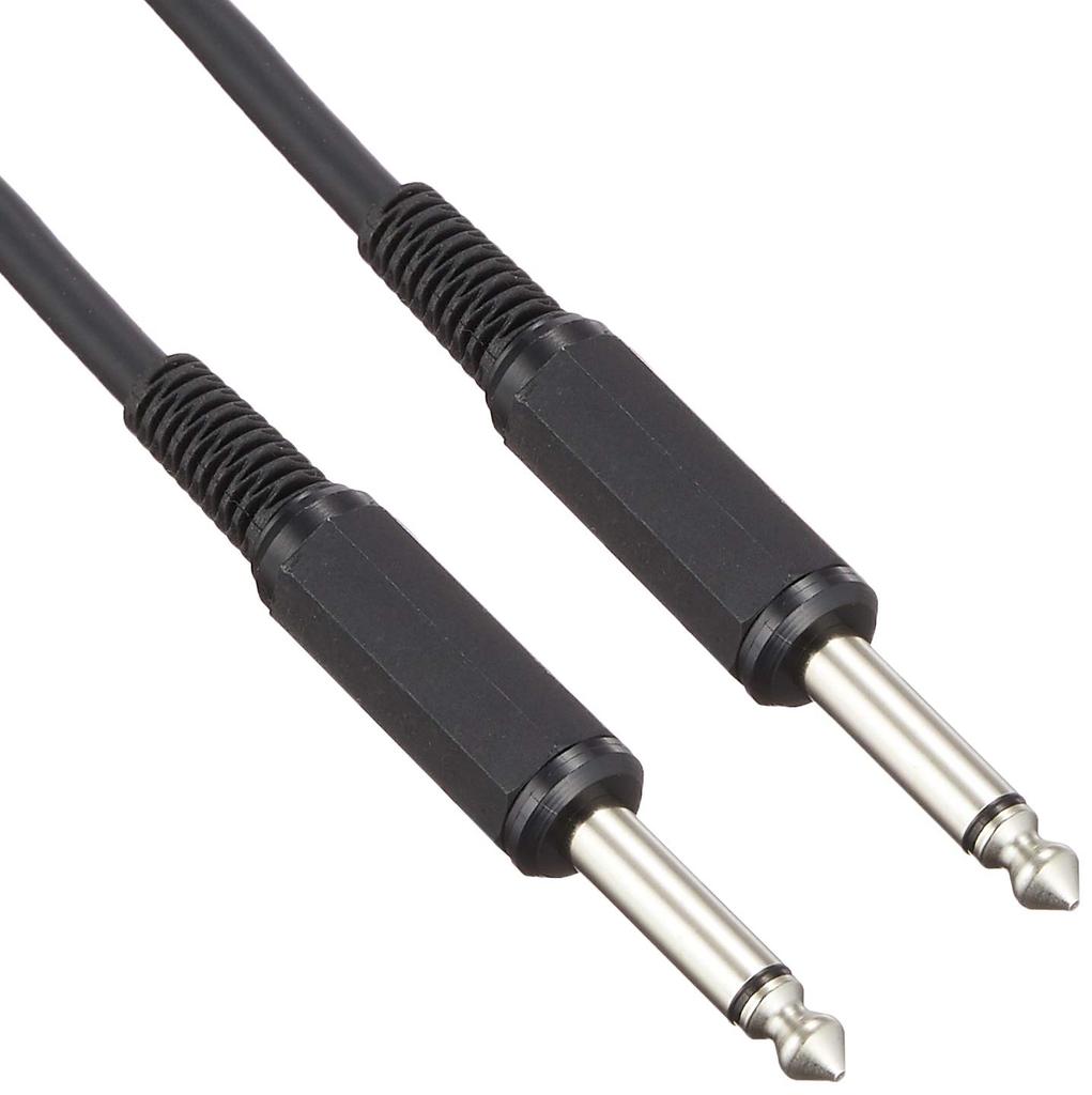 15m cord with 6.3mm monaural plugs on both ends