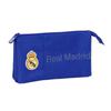 Real Madrid Triple Pencil Case 812624744 Blue
