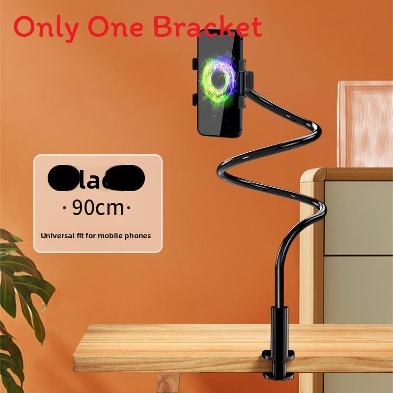 Universal Phone And Tablet Lazy Stand With Clamp Mount For Bedside And Desk Use