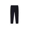 FILA Solid Color Mid Waist Simple Cuffed Knitted Sports Pants Men Bottoms Legendary-Blue F51M429616A-NV