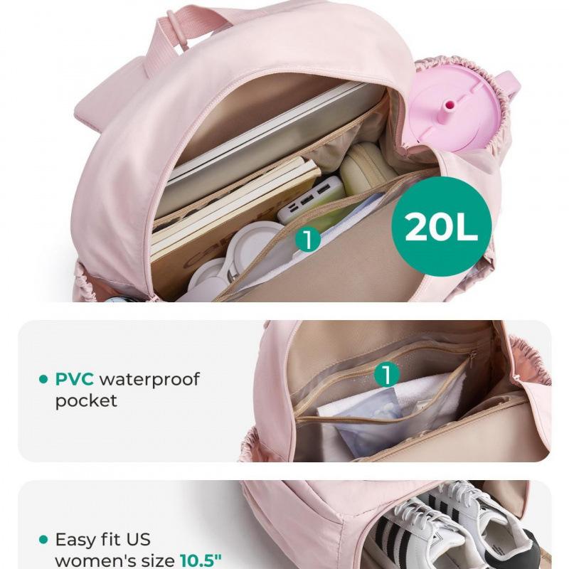 Portable Outdoor Tennis Backpack Casual And Fashionable Pick Ball Backpack With Shoe Compartment