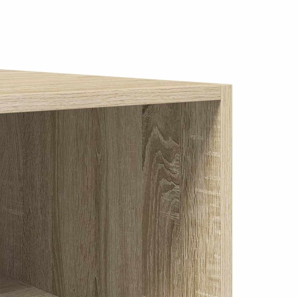 Wardrobe In Sonoma Oak Finish 50 X 50 X 200 Cm Particleboard