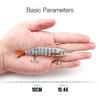 5pcs 10cm 10g Sinking Lifelike Artificial Bait Kit Fishing Lures Set of Wobblers For Pike Crankbaits Fishing Tackle Lure