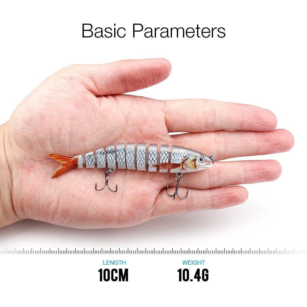 5pcs 10cm 10g Sinking Lifelike Artificial Bait Kit Fishing Lures Set of Wobblers For Pike Crankbaits Fishing Tackle Lure