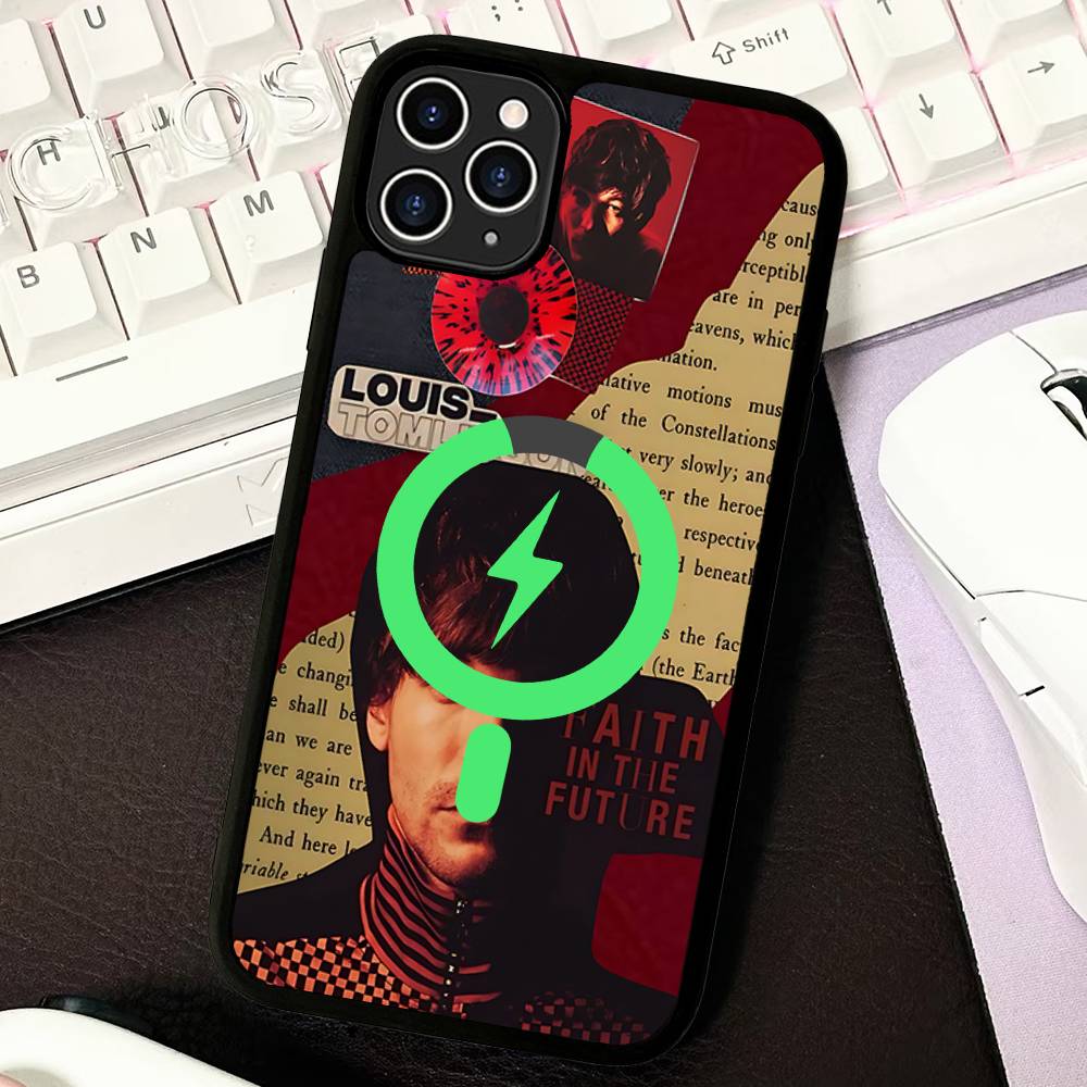 

L-Luis M-Miguel Singer Magnetic For Magsafe Phone Case For IPhone 17 16 15 14 Plus 13 12 11 Pro Max Cover iPhone 15 pro