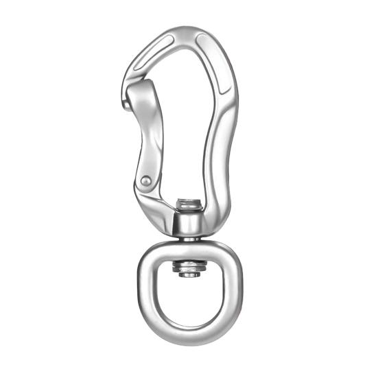 Závěsná přezka Otočná o 360 stupňů Rotační Samosvorná karabina Silná nosnost Hliníková slitina Všestranná karabina