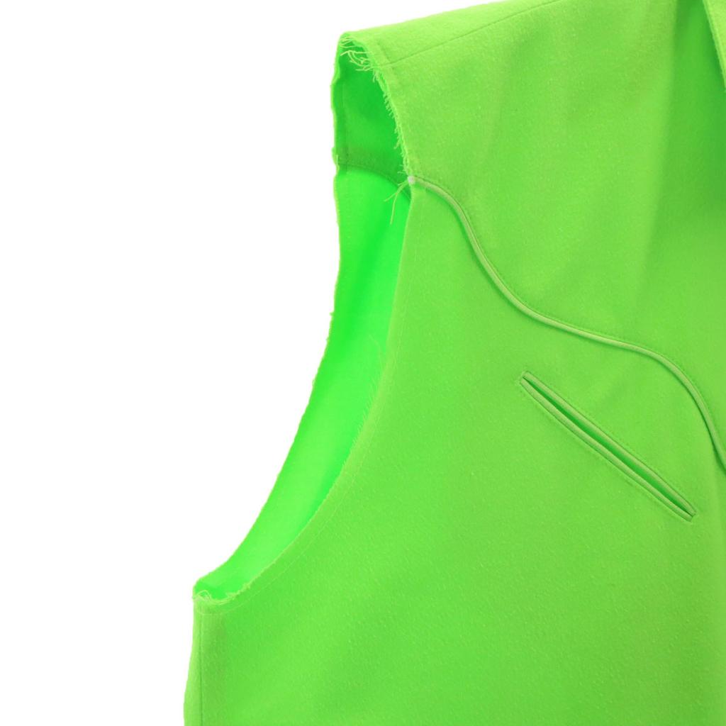 Maison Margiela Made In Italy No Sleeve Western Long Dress 38 Women Used