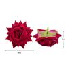 Ethnic Velvet Rose U-shaped Hairpin - Medium Size