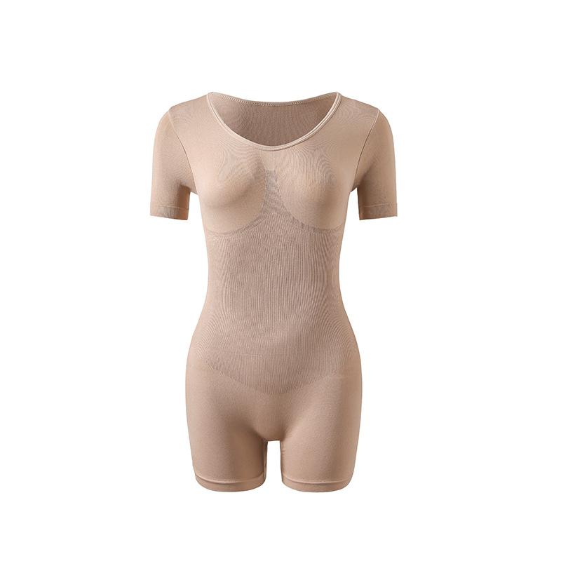Damski body korygujące, z wysokim stanem kontrolującym brzuch, podnoszące pośladki, wyszczuplające uda, jednoczęściowy kombinezon modelujący całe ciało, oddychający, bezszwowy, modelujący sylwetkę 3D