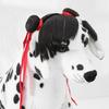 Pet Nezha Headband Dog Costume Headwear Lovely Cats Wigs Hairhoop for Halloween Party Dress Up Dog Costume Headband