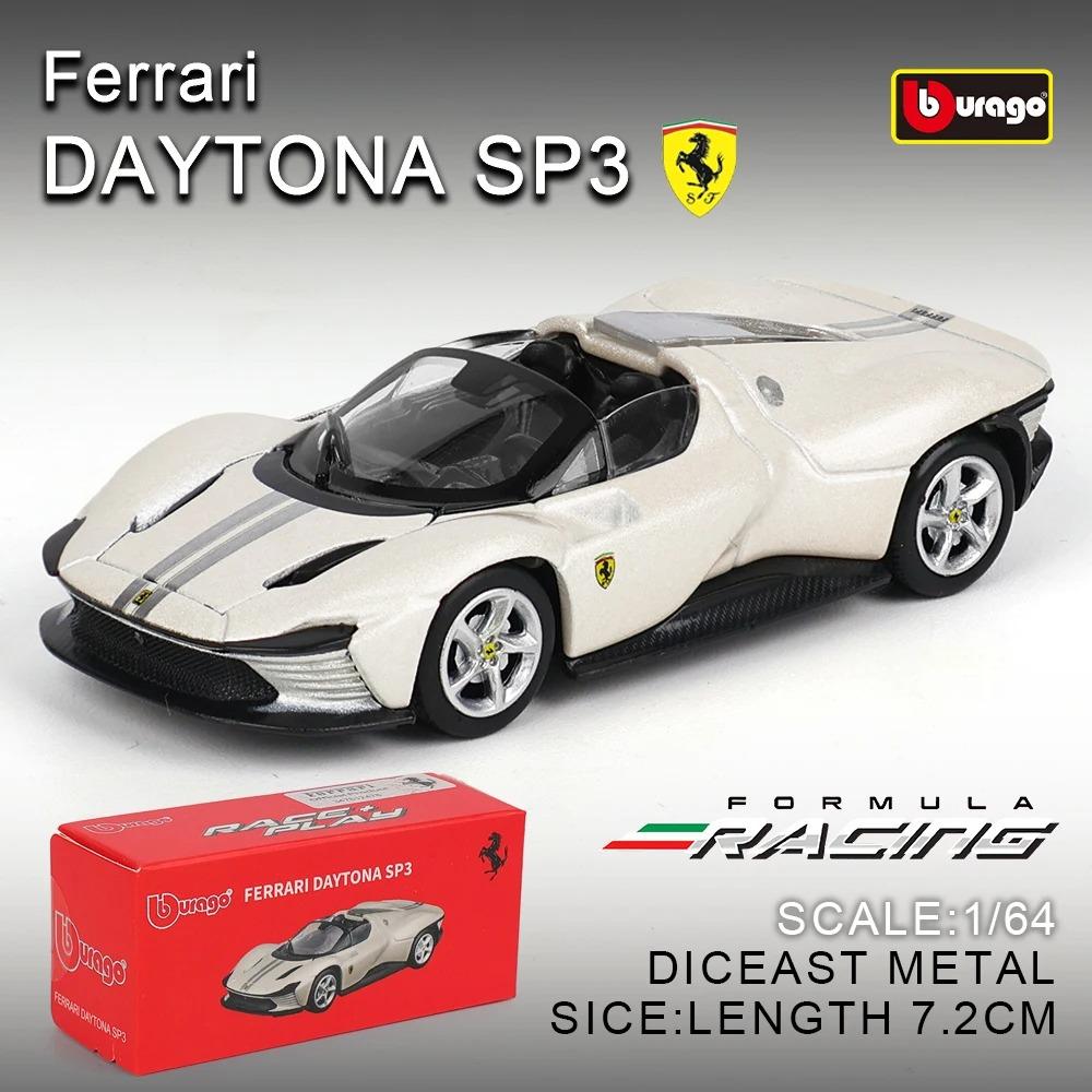 

Ббураго 1:64 настоящих Феррари SP1 812 COMPETIZIONE ENZO F40 F12TDF SF90 серия моделей автомобилей детские рождественские подарки мальчику игрушки