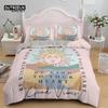 Chic Sun And Moon Duvet Cover 3D Floral Comforter Cover Bohemia Psychedelic Butterfly Bedding Set King Full For Kids Boys Girls