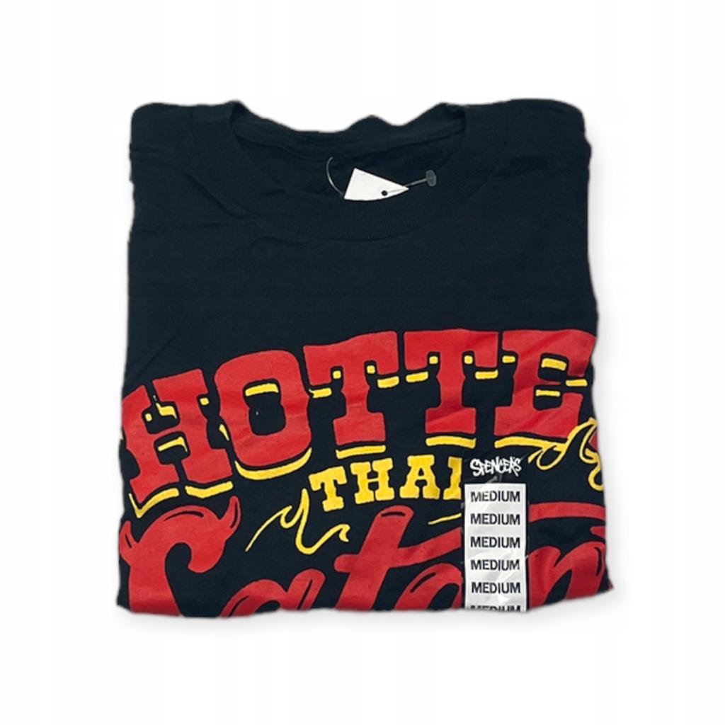Koszulka T-shirt męski okrągły dekolt SPENCER'S NADRUK L