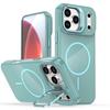 case for iphone 17 16 15 14 13 pro max Lens bracket protective cover magnetic Wireless Charging Shock Proof With Holder plain
