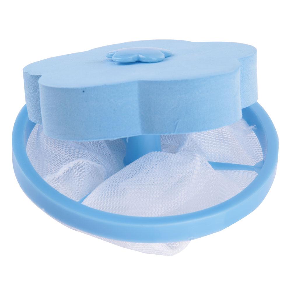 Flower Washing NaMachine Hair Removal Laundry Floating Filter Mesh Bag sy to Cln Pink