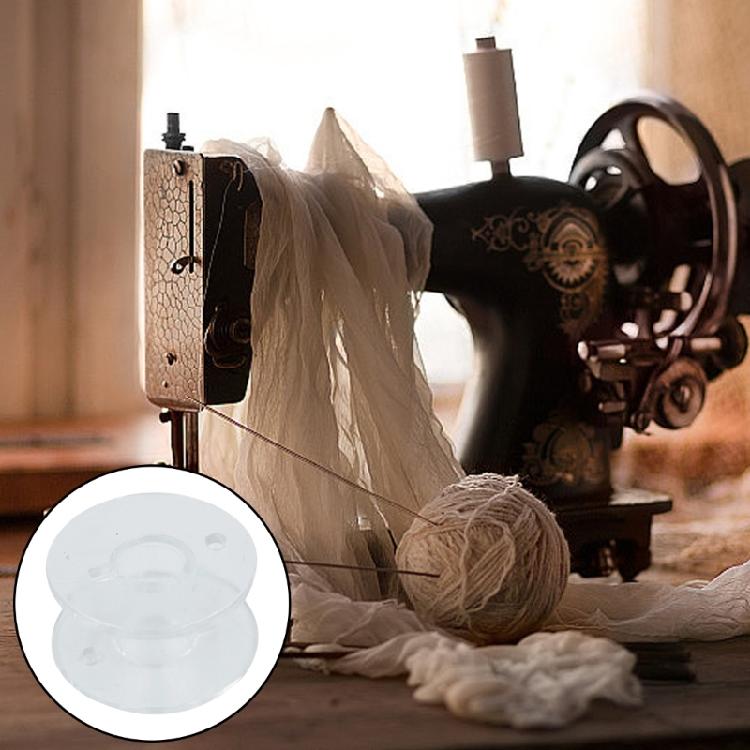 Set Bobina e Porta-bobina in Plastica per Macchina da Cucire, Pratico Porta-bobina Rotante per Navetta Domestica, Parti di Ricambio