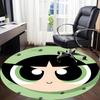 1pc Powerpuff Girls Office Round Area Rug, Under Office Chairs Bedroom Living Room Home Decor  a1022185