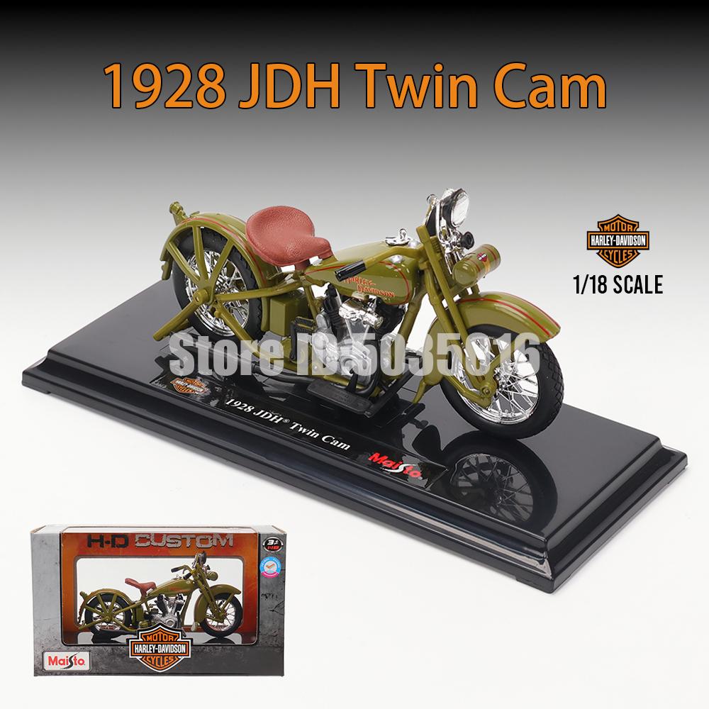 Maisto 1:18 Harley-Davidson Motorcycle 2022 Road King 2022 Fat Bob 114 Alloy Motorcycle Model Toy Car Collection