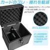 KXSIX PSA BGS Graded Card Storage Case 40 Capacity Aluminum Alloy Frame EVA Interior Two Row 20 x 18 17 cm