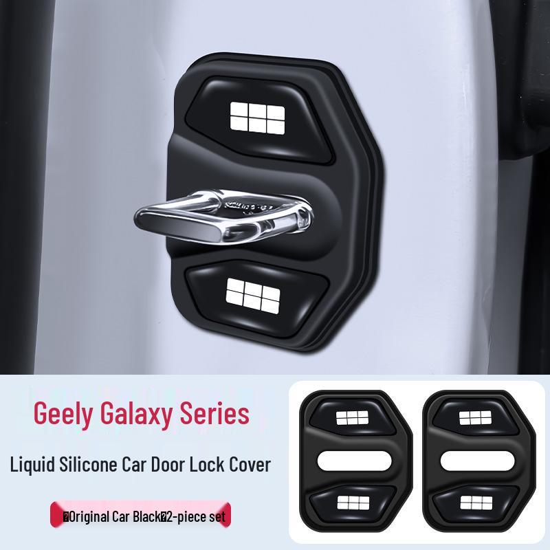 Noise-Reducing Dustproof Door Lock Cover for Geely Galaxy M7/L7 Starship 7/Star Wish Shine E8 Cars