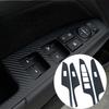 4 szt. Naklejki Stylizacyjne z Włókna Węglowego do Samochodu Hyundai Tucson 2015 2016 2017 2018 Akcesoria Panel Przycisków Podnoszenia Szyb