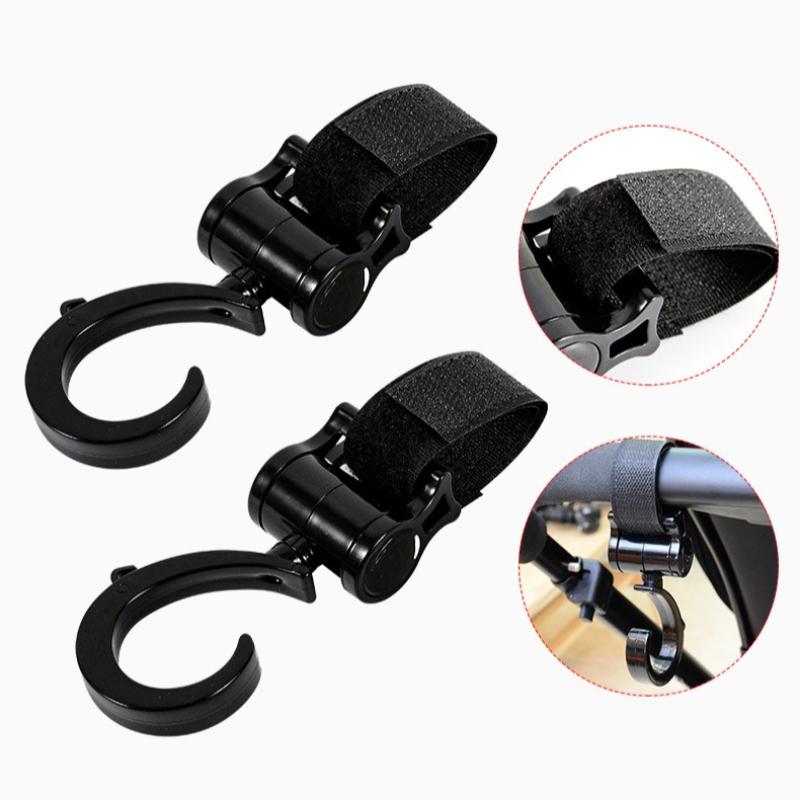 2/5/10Pcs Pram Hooks Multi-Purpose Baby Stroller Hooks for Hanging Diaper Bags Baby Stuff Organizer Baby Stroller Accessories