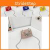 Stylish Mini Shoulder Bag For Kids Cute Chic Pearl Handheld Crossbody Purse