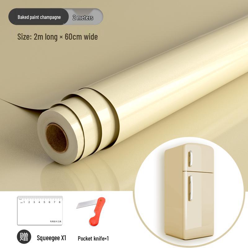 Self-Adhesive Waterproof Refrigerator & Elevator Door Decoration Film - 2025 Model