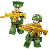 Le Yi 87008 Small Particle Military Special Forces Building Block Minifigures.