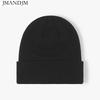 Disponibile Cappello a cuffia doppio ispessito caldo autunno e inverno cappello lavorato a maglia da donna semplice da uomo