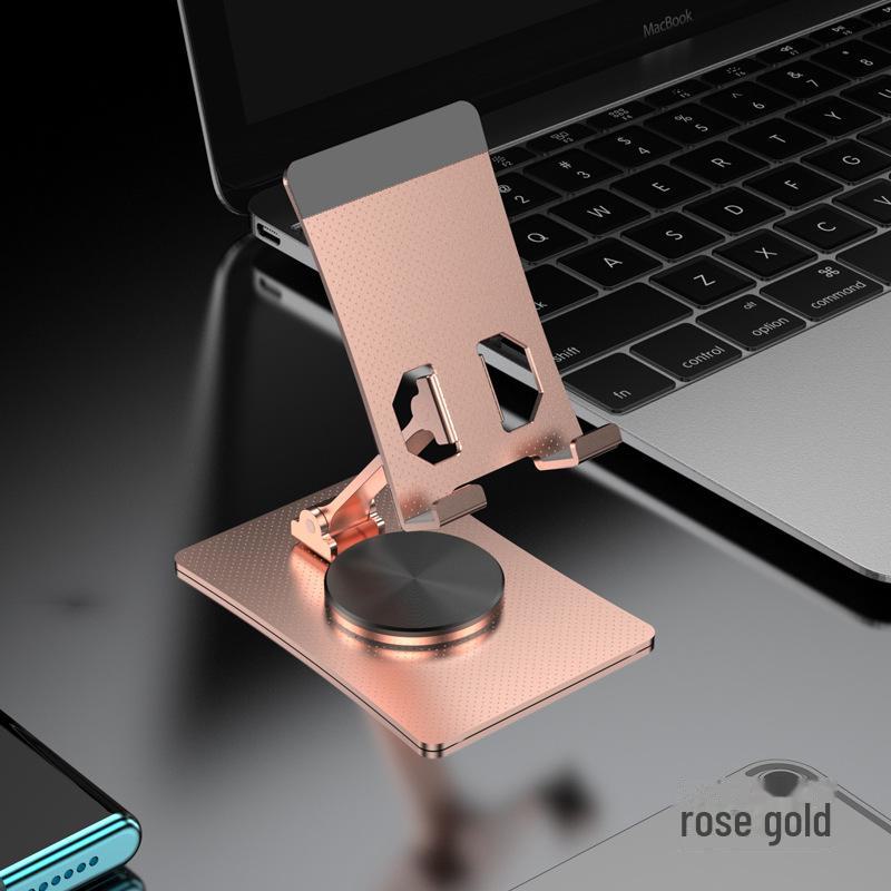 Multifunktionaler Handy- & Tablet-Ständer aus Aluminiumlegierung für den Desktop-Einsatz