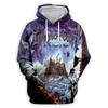 Schwarz Metall Rock Unsterblich 3D Druck Hoodies Herren Damen Mode Lässige Sweatshirts Übergroßer Hoodie Pullover Trainingsanzug Kleidung