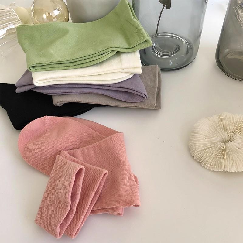 Pure Cotton Women's Postpartum Socks - Anti-Pilling, High Elasticity, Non-Binding, Boneless, Versatile Pile Socks.