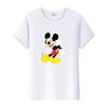 Funny Cartoon Tshirt Top Summer Blouses Short Sleeve T-shirt White Tee Mickey Mouse Graphic Clothes Gift Unisex