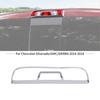 Chrome Rear 3rd High Brake Light Stop Lamp Trim Cover For Chevy Silverado 14-18