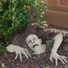 Halloween Crawling Zombie Horror Props Outdoor Garden Statue Graveyard Ornament