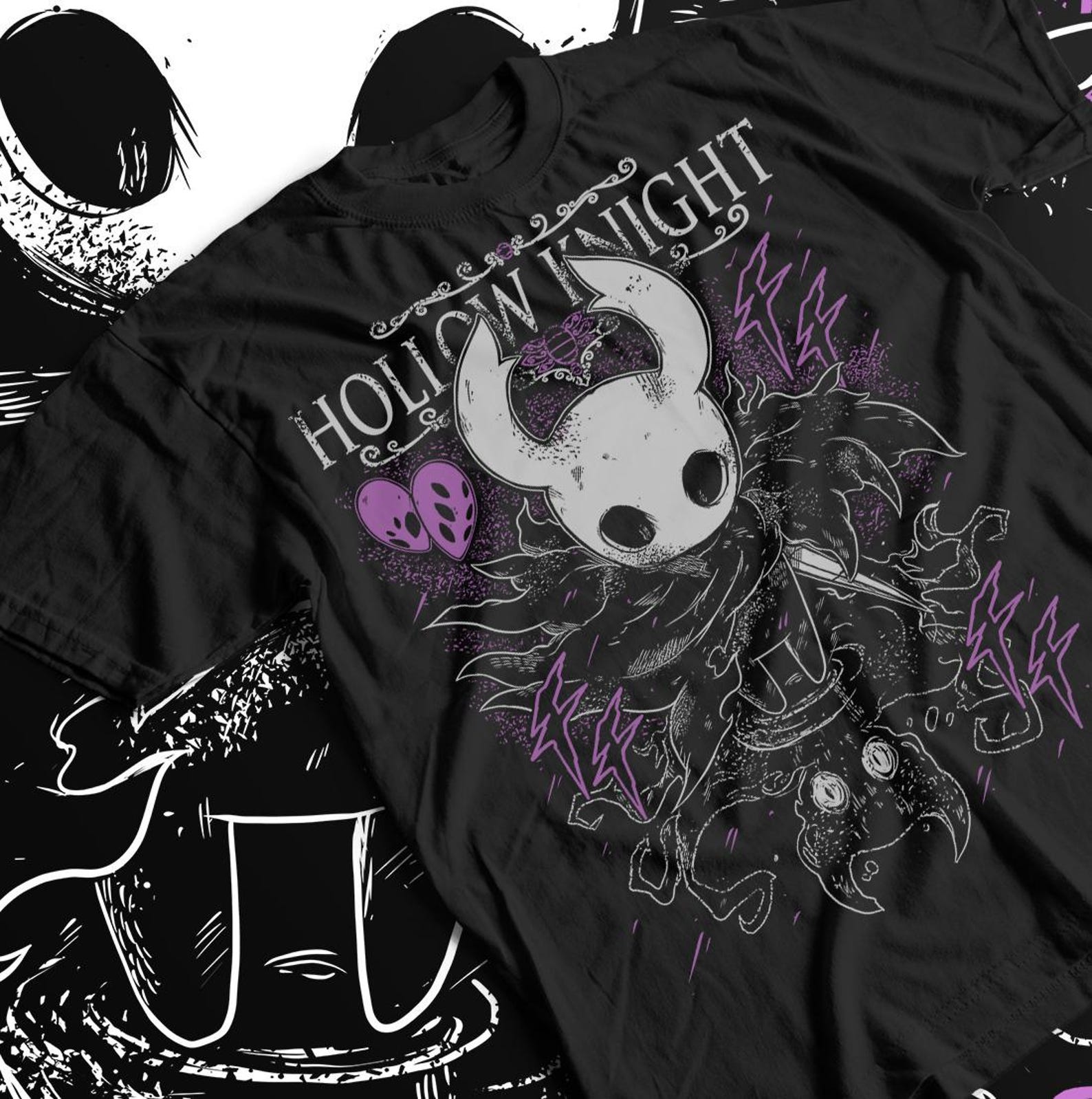 Hollow Knight Indie Artwork T shirt | Gaming Shirt S